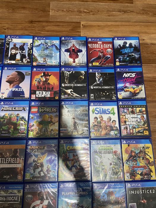 Продам игры на ps4 ps5 и ешё много чего