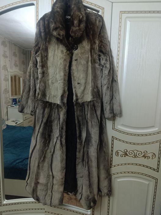 Шуба из стриженной норки
