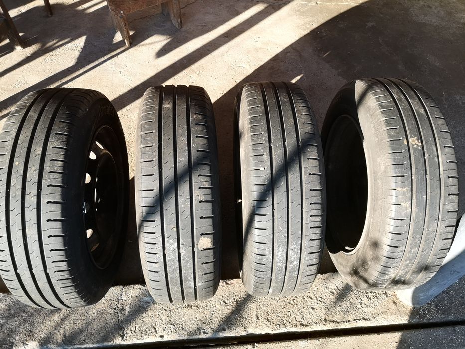 Jenți originale +anvelope continental 185/65 /R15
