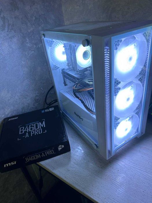 Игровой кейс - Core i5 10400f + RX 580 8gb + 512gb m2 + 16 gb ddr4