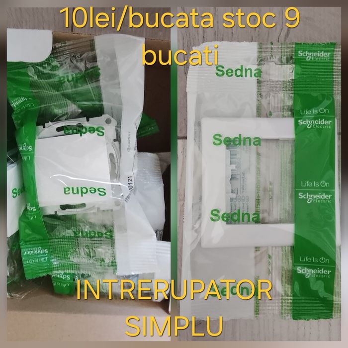 Întrerupător simplu Schneider