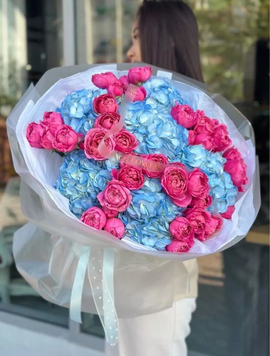 Акция розы пионы гортензии