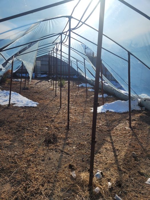 Теплица 7.5 × 22 метра