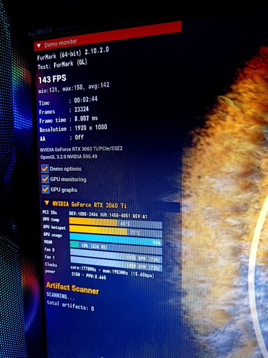 PC Gaming FULL AORUS / GIGABYTE – Ryzen 7 5700x / RTX 3060 Ti Aorus Master / 16GB RAM Corsair Vengeance Pro 3600Mhz / 665 FPS Cs2