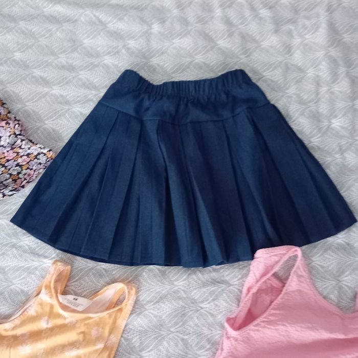 Set lot 4 rochite fata fetita 8 9 ani 134 fusta fustita vara toamna