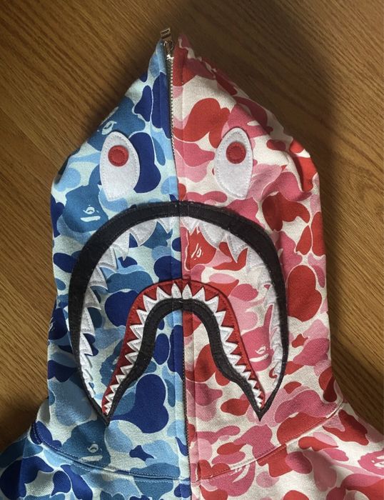 Bape Shark full zip hoodie