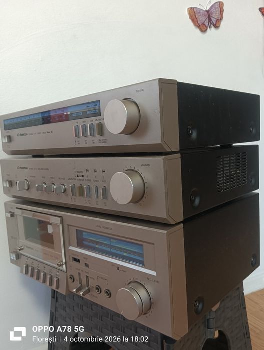 Linie Teleton   ,amplif ,tuner ,dek sh doar cu aplif sau EQ  JVC