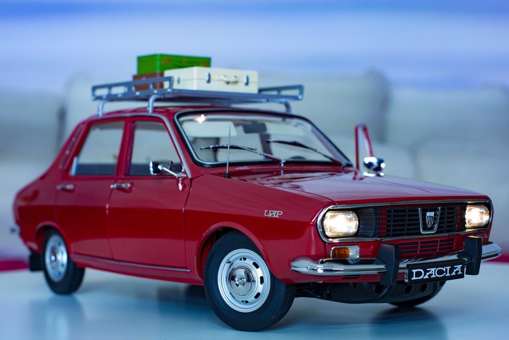 Macheta Dacia 1300 Eaglemoss – scara 1:8 – colectie completa