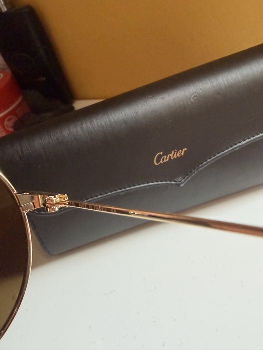 Очила Cartier Santos нови с кутия без документи