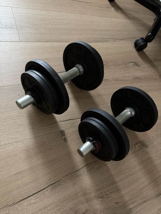 Дъмбели комплект 2х10 кг