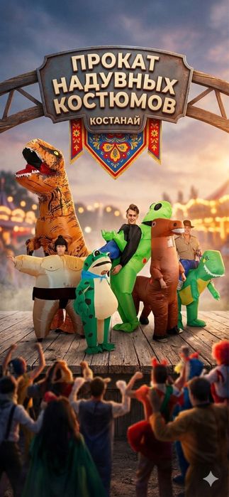 Прокат надувных костюмов
