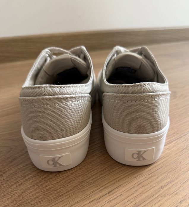Бежови кецове Calvin Klein Jeans