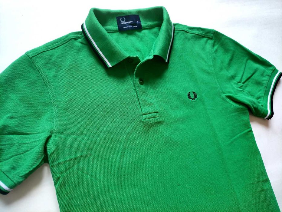 Fred Perry; Geographical Norwey Short Sleeve Mens - M - 2бр. оригинални мъжки тениски