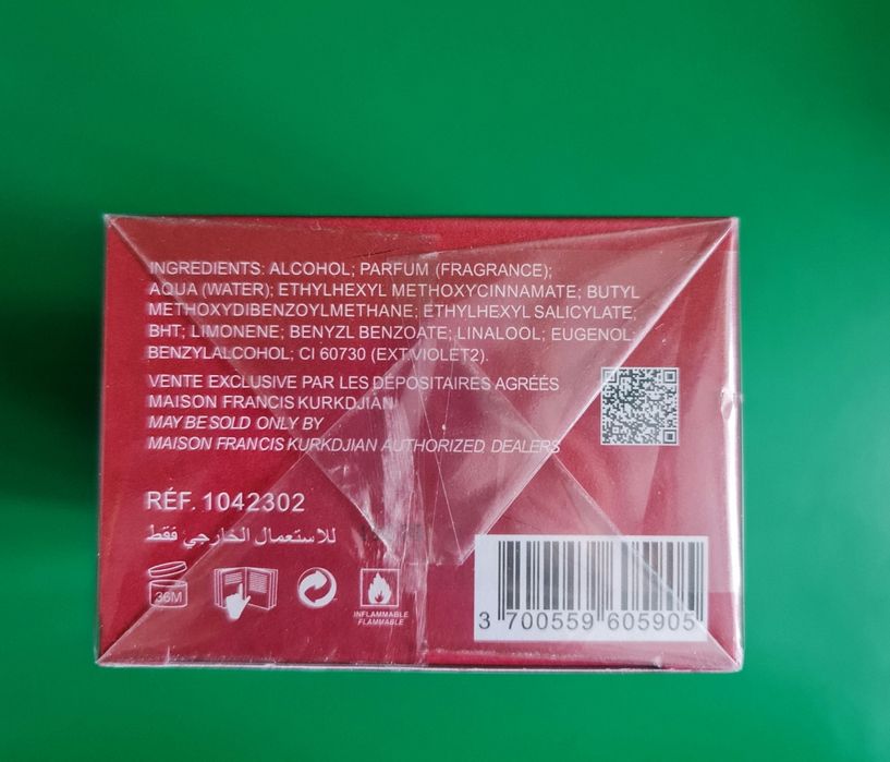 Vand parfum Baccarat Rouge 540