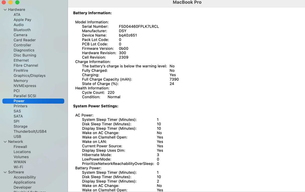 16' Macbook Pro 2019, 32GB RAM, 512GB SSD, Intel i-7