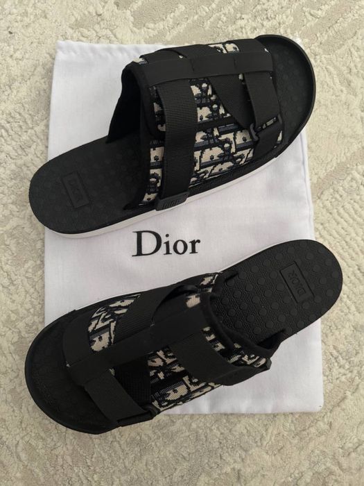 Тапки dior slides
