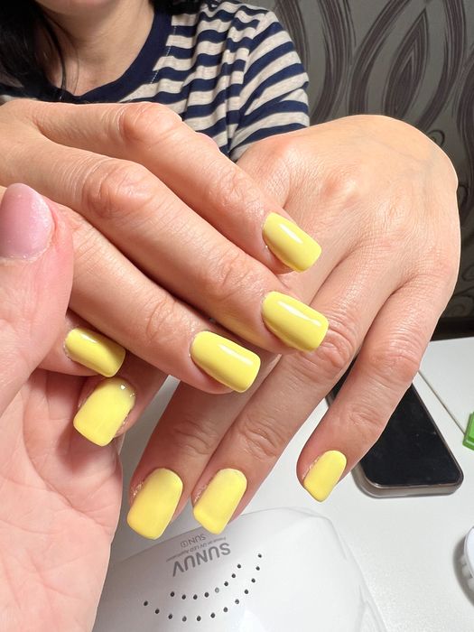 Маникюр с покрытием