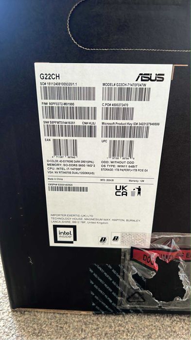 Vand Unitate PC ASUS