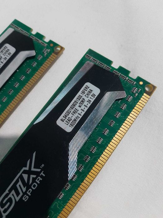 Kit 8GB Memorii Crucial Ballistix Sport 2x4GB, DDR3, 1600MHz, CL9