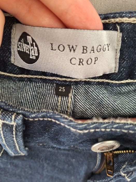 Чисто Нови Дамски Дънки LEVI'S Low Baggy Crop Jeans "SilverTab"