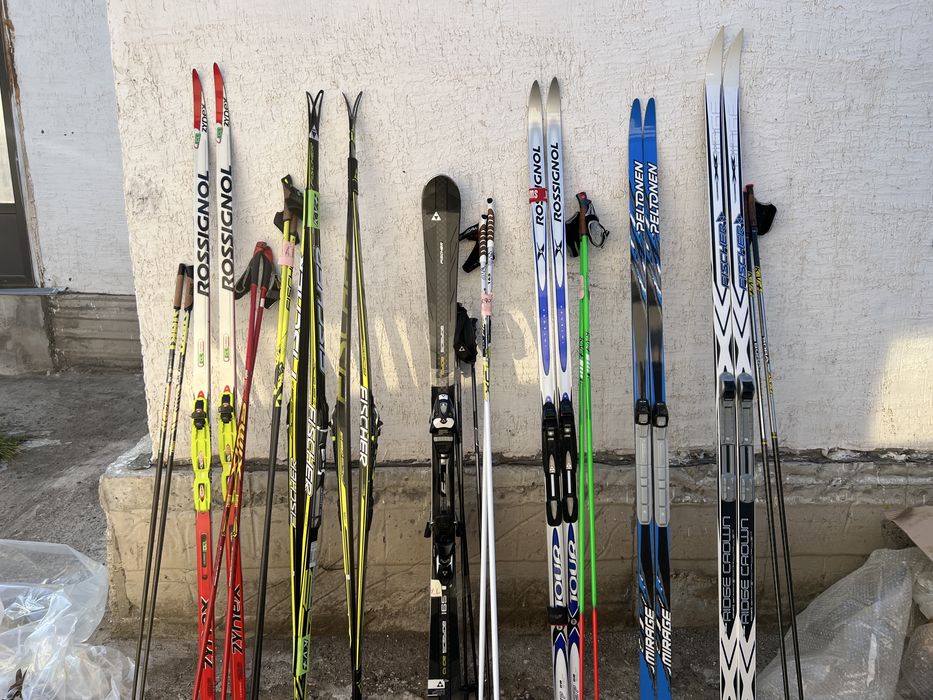 Лыжи беговые и горнолыжные