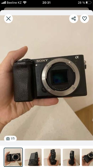 Sony a6300 body 4K 30fps