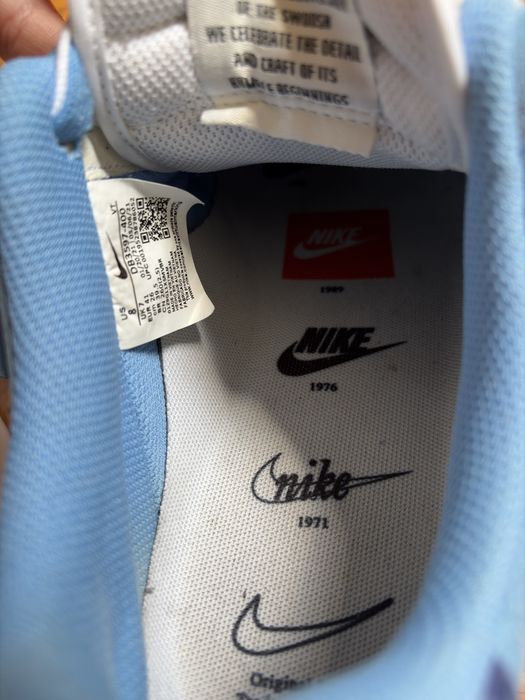 nike air force 1 first use university blue 41 номер