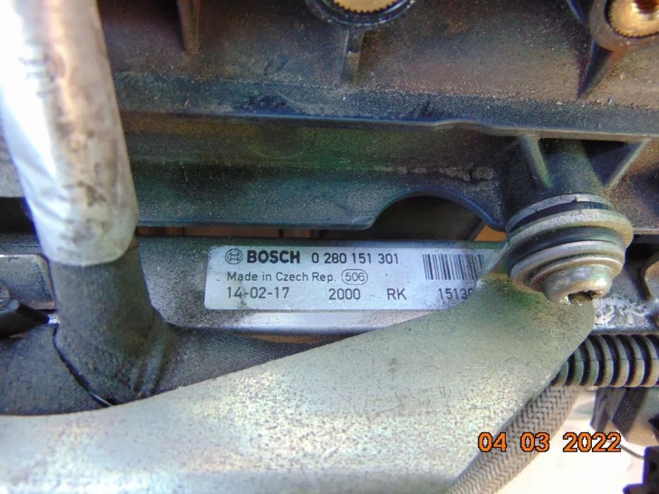 rampa cu injectoare Fiat 1.4 500 l 500c 500 doblo tipo lancya delta alfa romeo giulieta mito