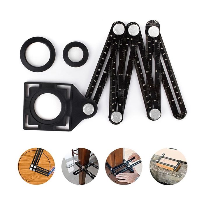 Регулируема линия с шаблон ъгломер