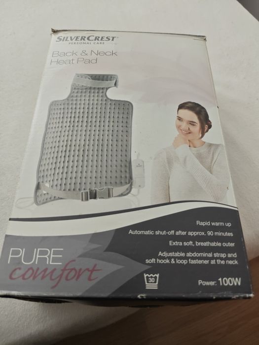 Pernă electrică pentru spate și gât