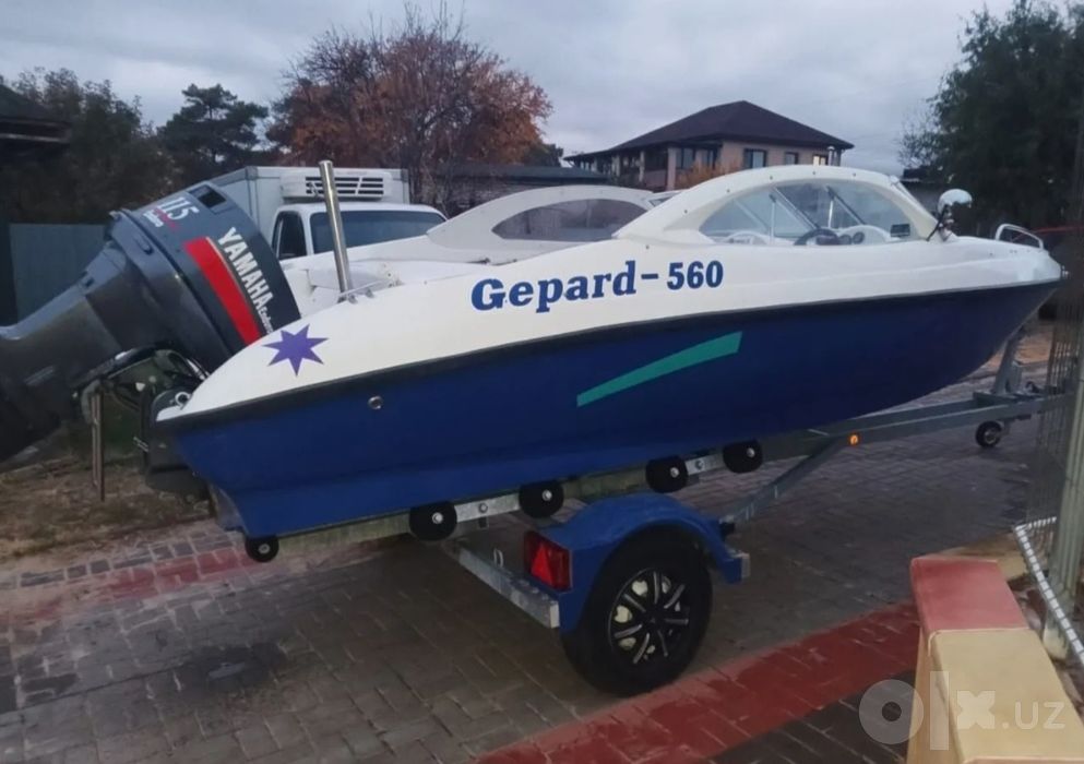 Продаётся Катер Gepard 560 с мотором Yamaha 115 2 такт