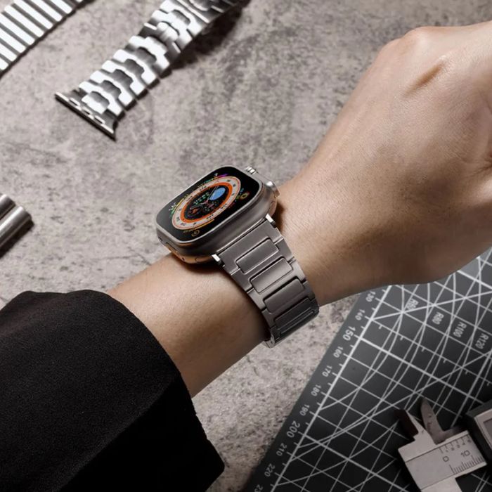 Sandmarc титаниева верижка за Apple Watch ULTRA/SE/11/10/9/8/7/6/5