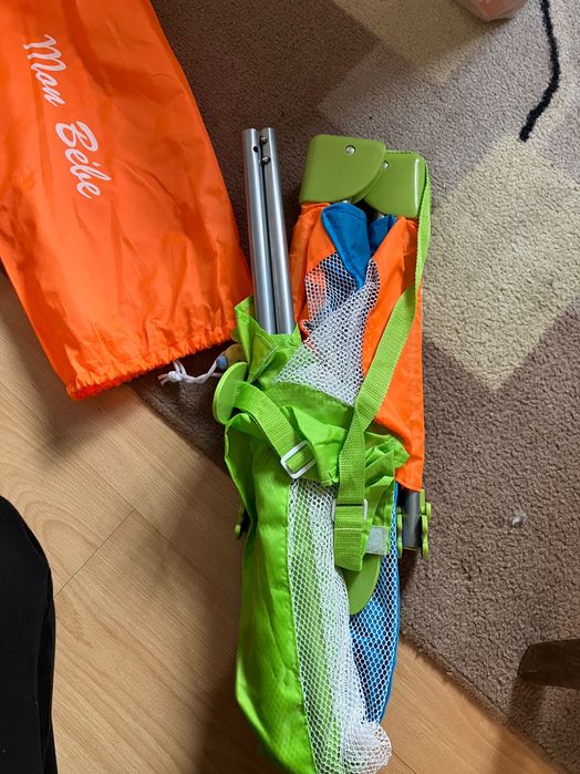 Предпазна преграда за креватче Mon Bebe, 120x43.5 cм