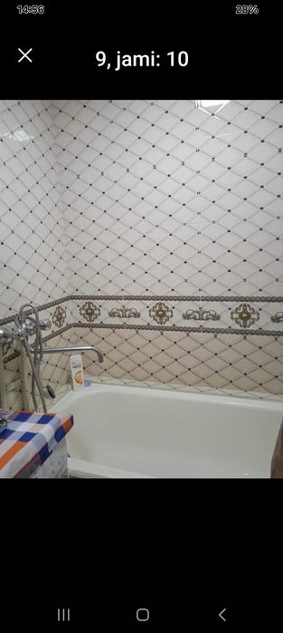 2 хонали 3 хона килинган квартира сотилади