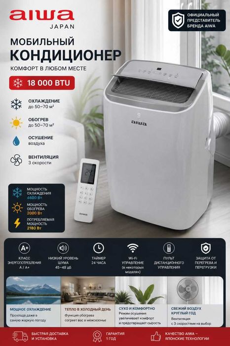 Мобильный кондиционер AIWA