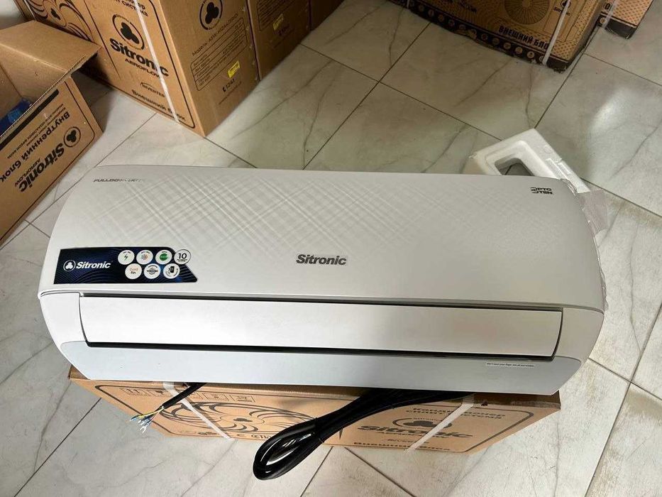 Кондиционер Sitronic 12 FULL DC INVERTOR +ТЕН  доставка бесплатно