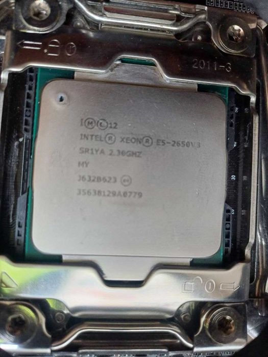 Продам комплект: материнская плата X99H + Xeon E5 2650 v3 + Rgb кулер