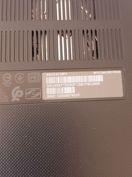 Отличный шустрый ноутбук Acer