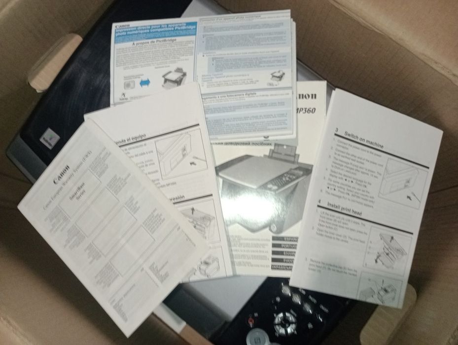 Принтер Canon. Без краски