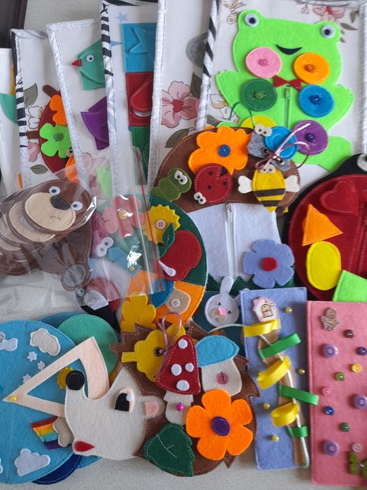 Продам пособия из фетра