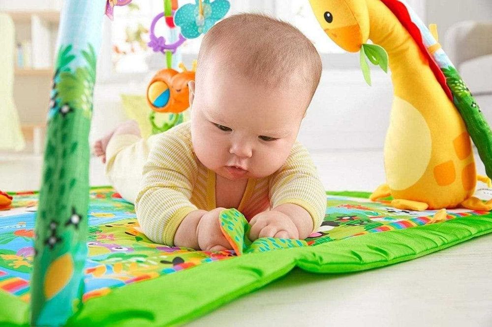 Детский развивающий коврик FISHER-PRICE Джунгли