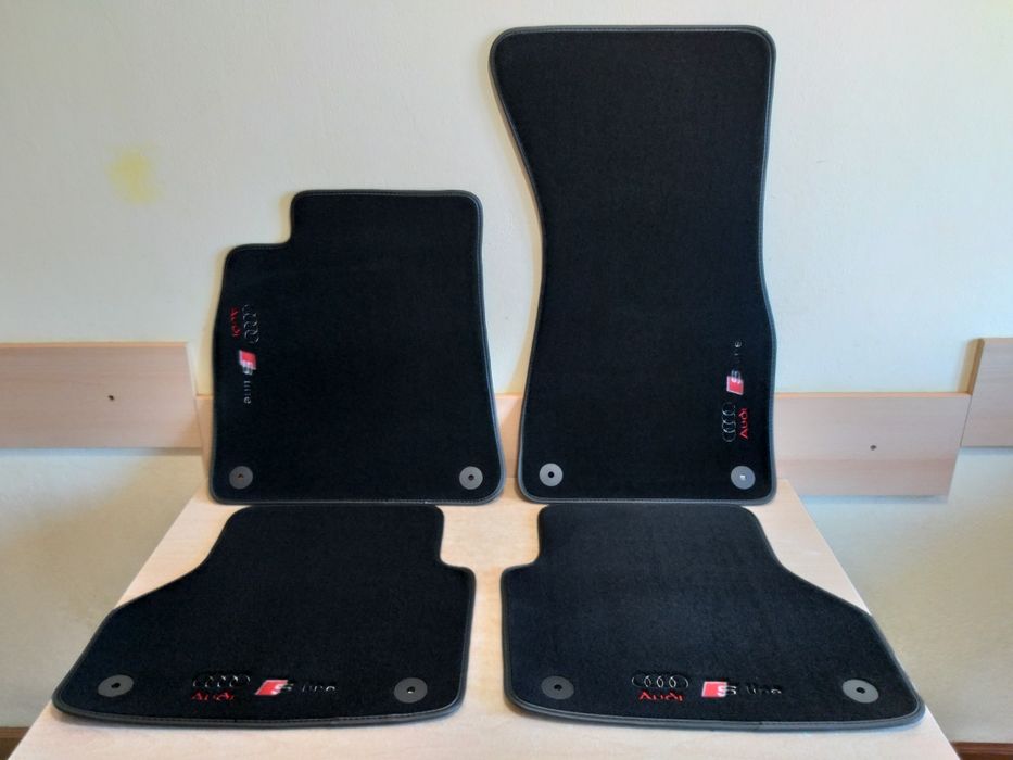 Covorase auto din mocheta dedicate AUDI A6-C8 S6/Sline