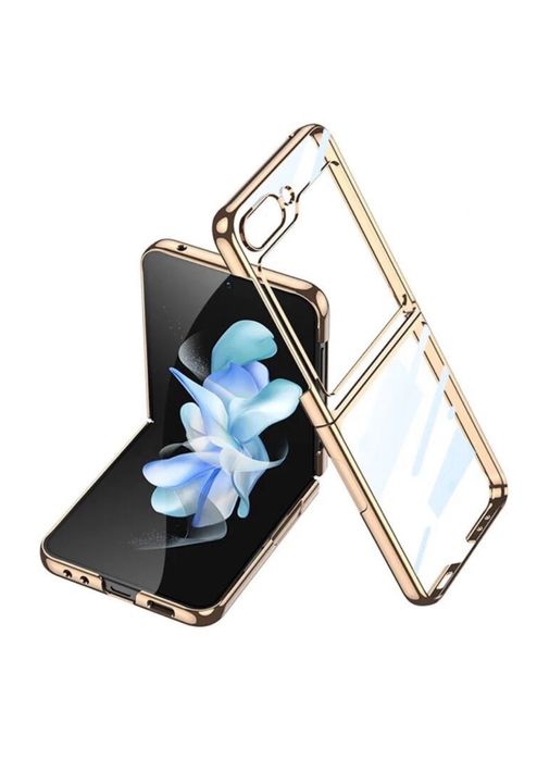 HUSA Samsung Z FLIP FOLD 3 4 5 6 Slim Plastic Transparent Insertie