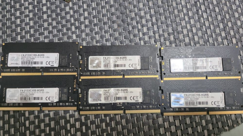 RAM Laptop/PC  G.SKILL - 8gb DDR4,Samsung