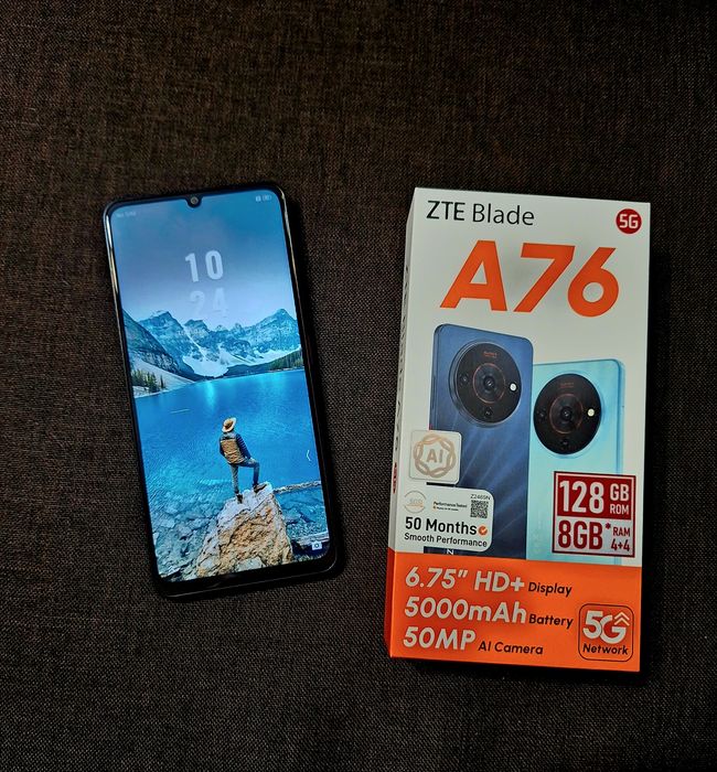 Телефон  ZTE A76 5G 128 GB