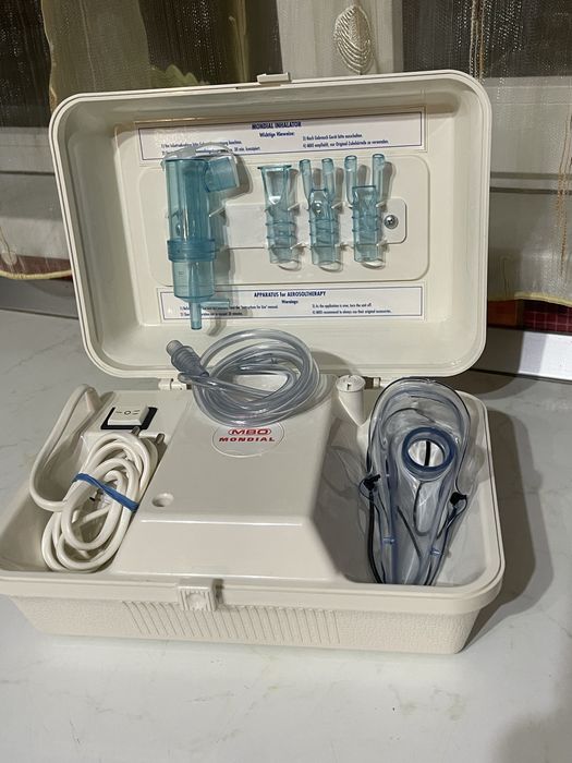 Nou NEBULIZATOR cu compresor INHALATOR AEROSOLI German și  Italian