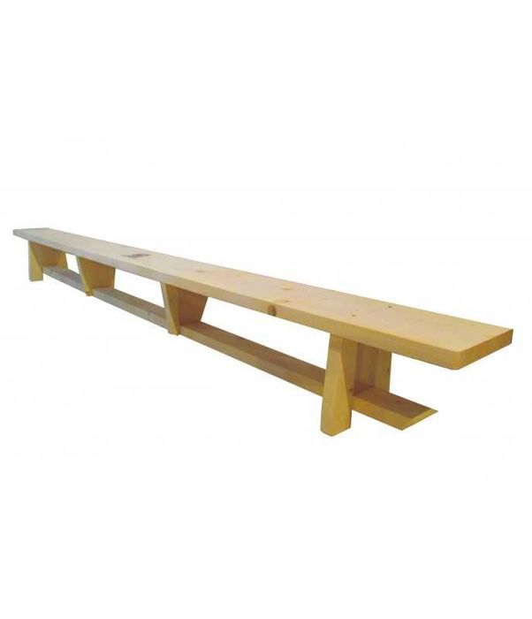 Гимнастическа шведска пейка - 300 x 25 x 30 см - Лакирана