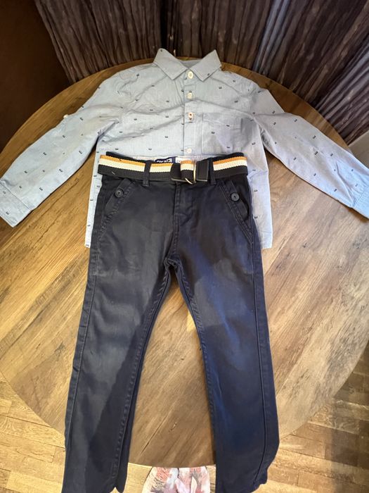 Риза и панталон Okaidi -размер 3А/Y, 98 см