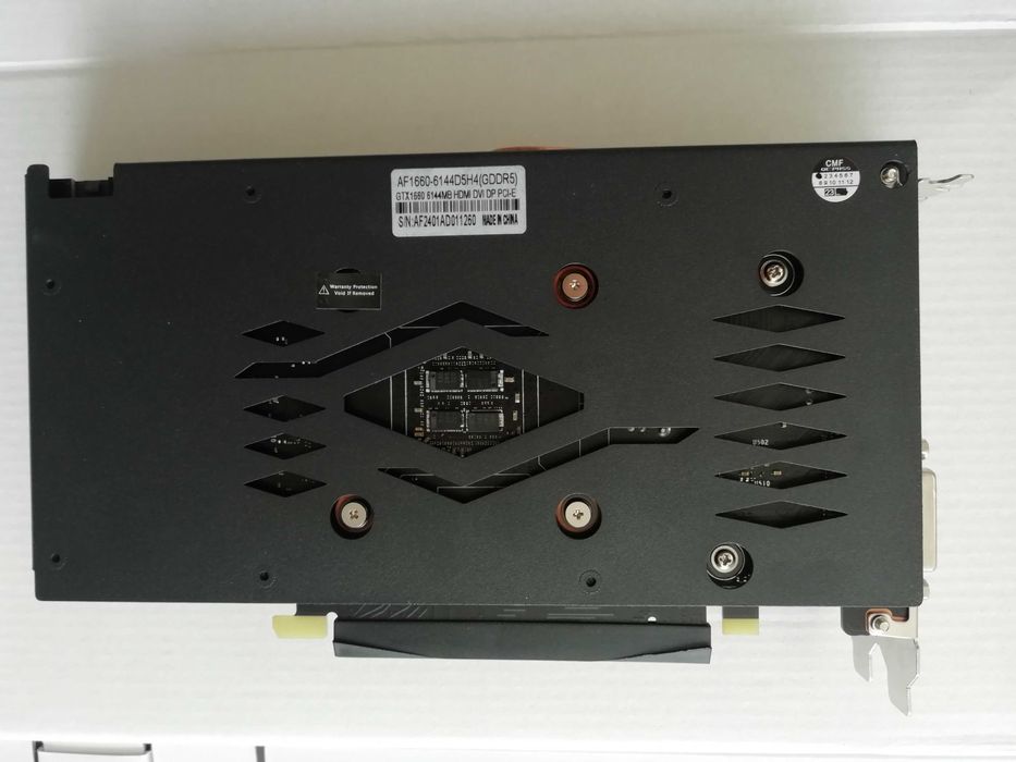 GTX 1660 6GB — новая, полный комплект