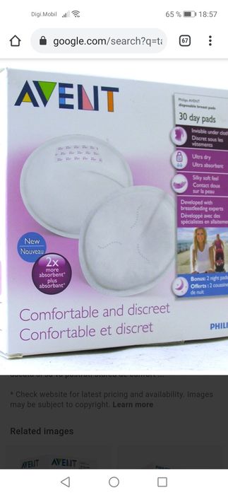 Tampoane san Philips avent